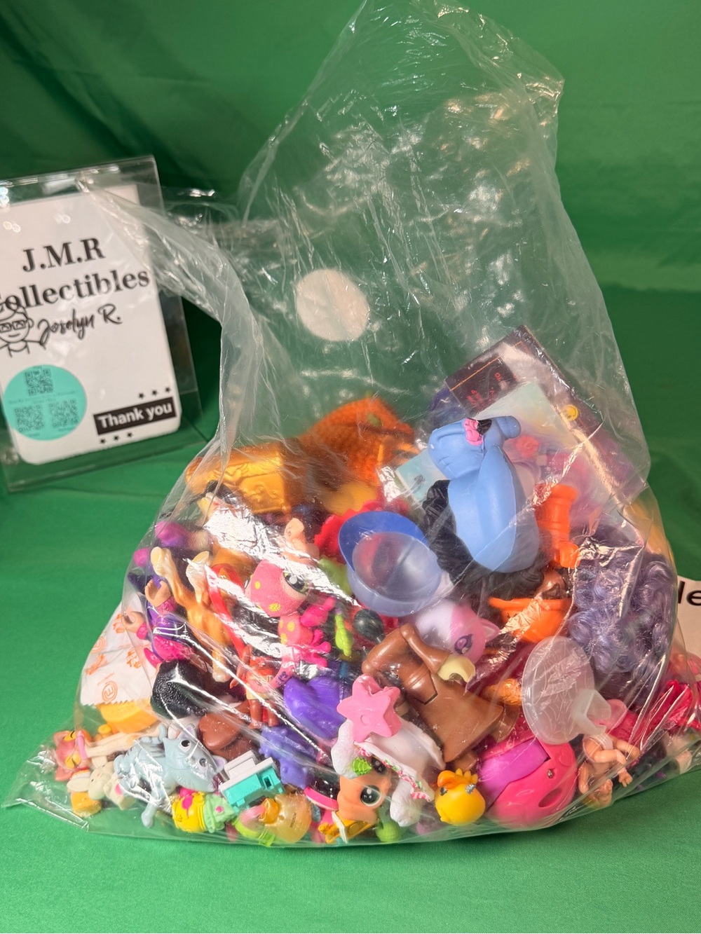 Huge Girl's Toy Lot Bundle! Mini Figures, Pop-It, Shopkins, Littlest Pet Shop &